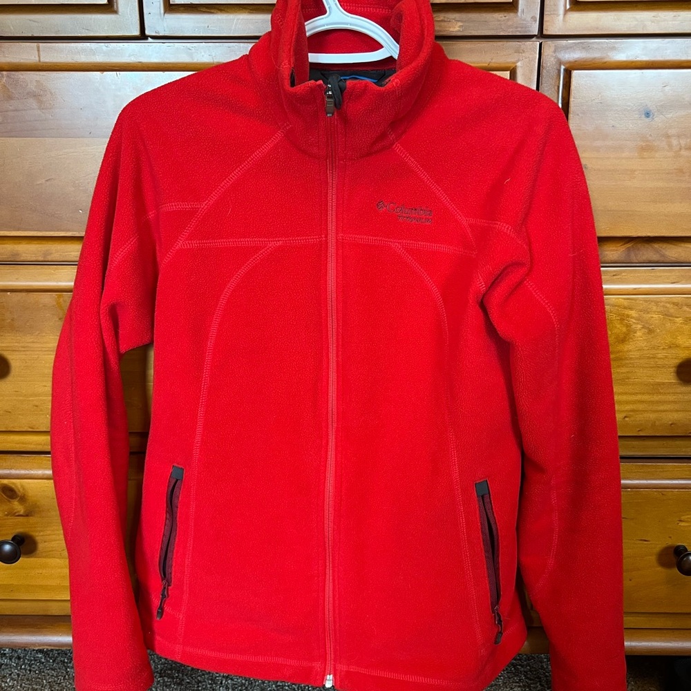 Columbia Omni-Heat Red Jacket